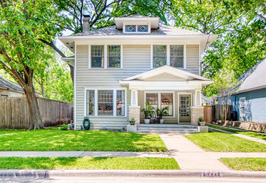 5421 Victor Street Dallas, TX 75214 - Photo 1 of 1 a front view of a house with a yard