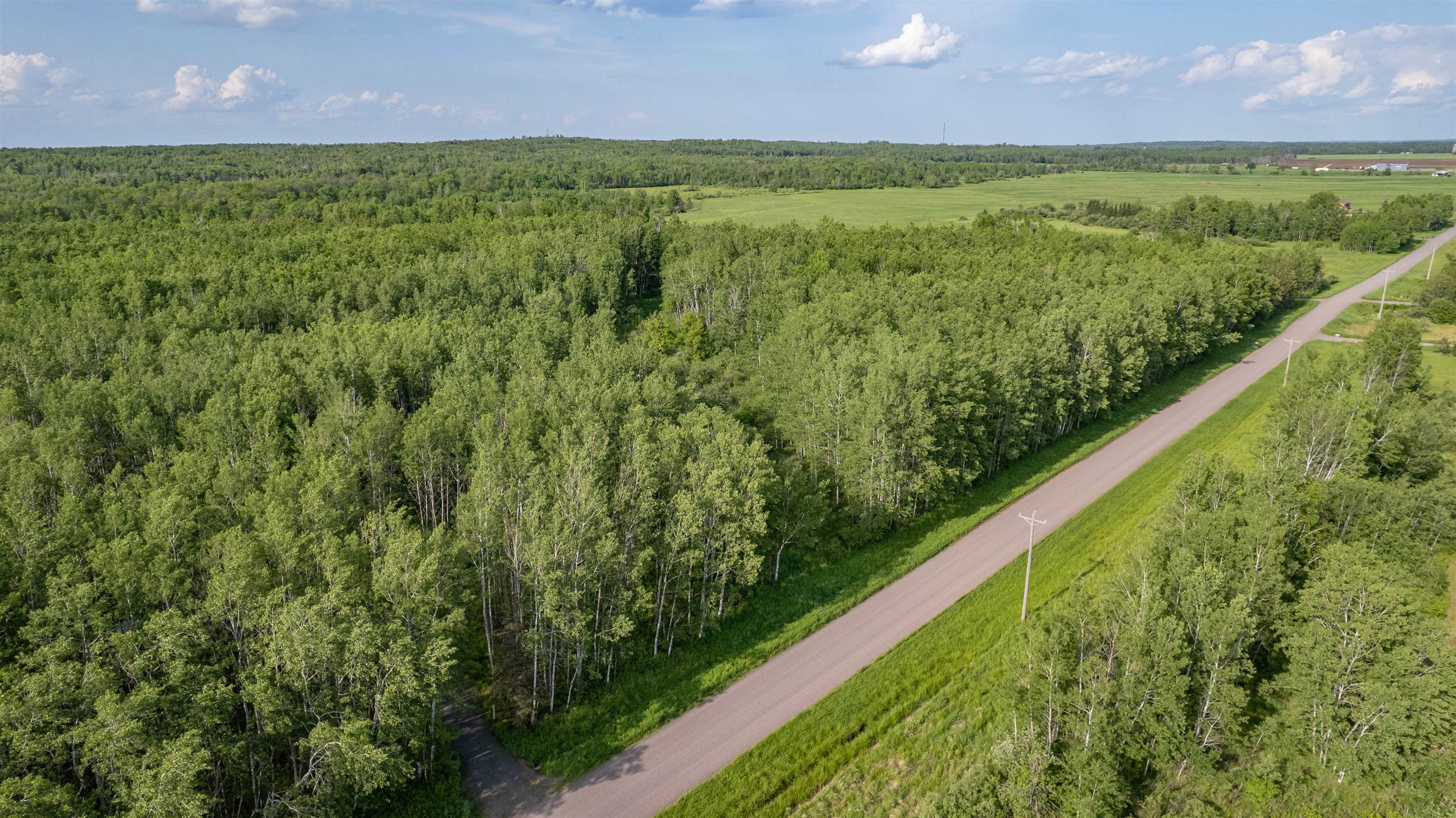 Xxxx East Mikrot Road South Range, WI 54874 - Photo 13 of 18 Aerial view of property's location with a heavily wooded area