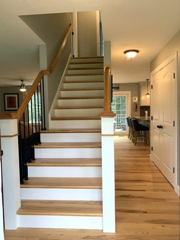 39 Davidson Road Charlton, MA 01507 - Photo 11 of 42 a view of entryway and hall with wooden floor