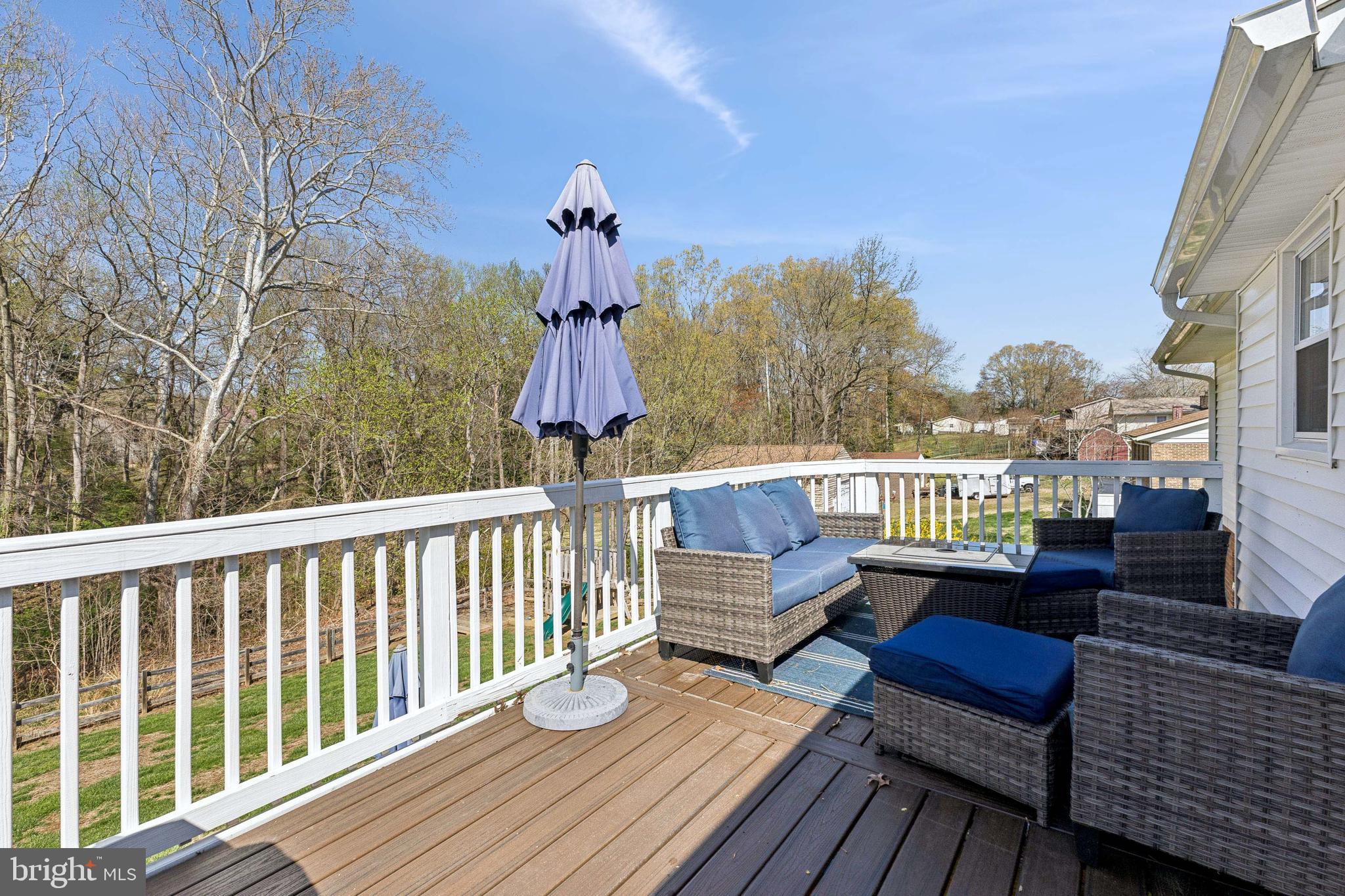 7461 Robin Road La Plata, MD 20646 - Photo 26 of 30 a view of a chairs on the roof deck