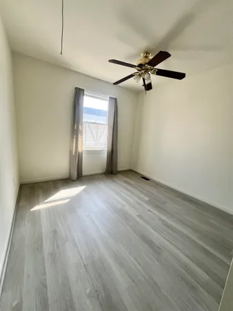 wooden floor in an empty room