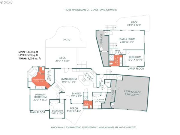 $635,000 | 17295 Hanneman Court, Gladstone, OR 97027