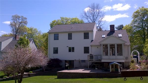 57 Lawrence Street Canton, MA 02021 - Photo 7 of 20 a front view of a house with garden