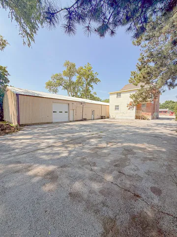 a view of yard with an outdoor space