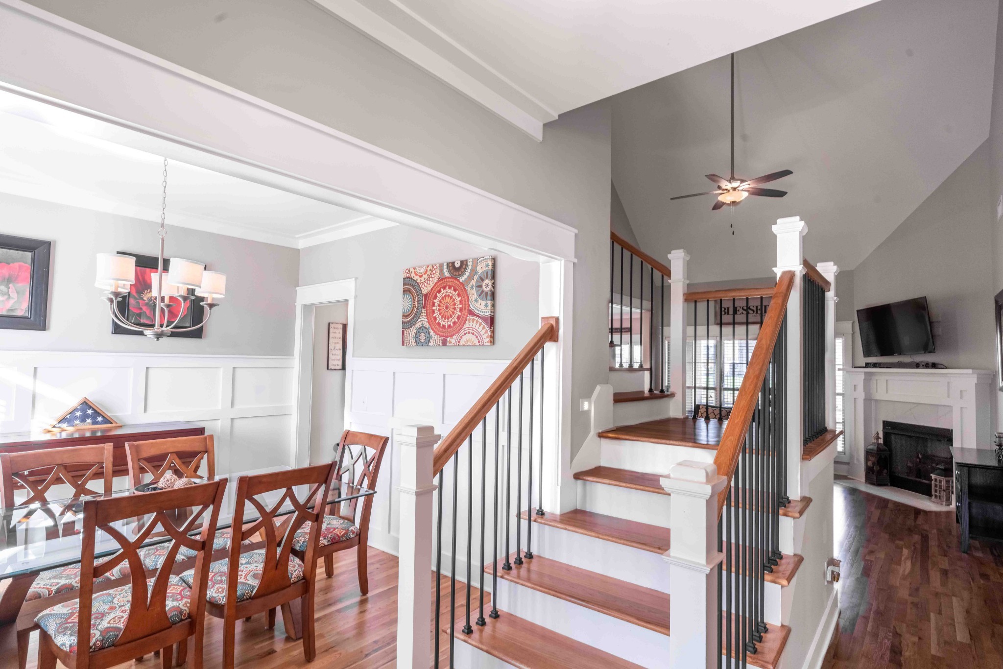 810 Stovers Glen Drive Murfreesboro, TN 37128 - Photo 2 of 21 a view of a livingroom with furniture and staircase