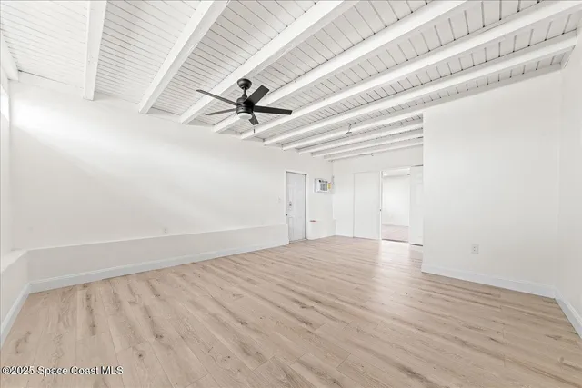wooden floor in an empty room