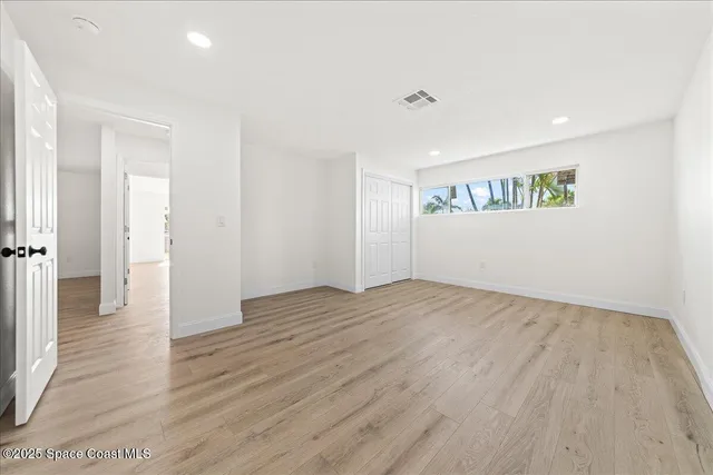 wooden floor in an empty room