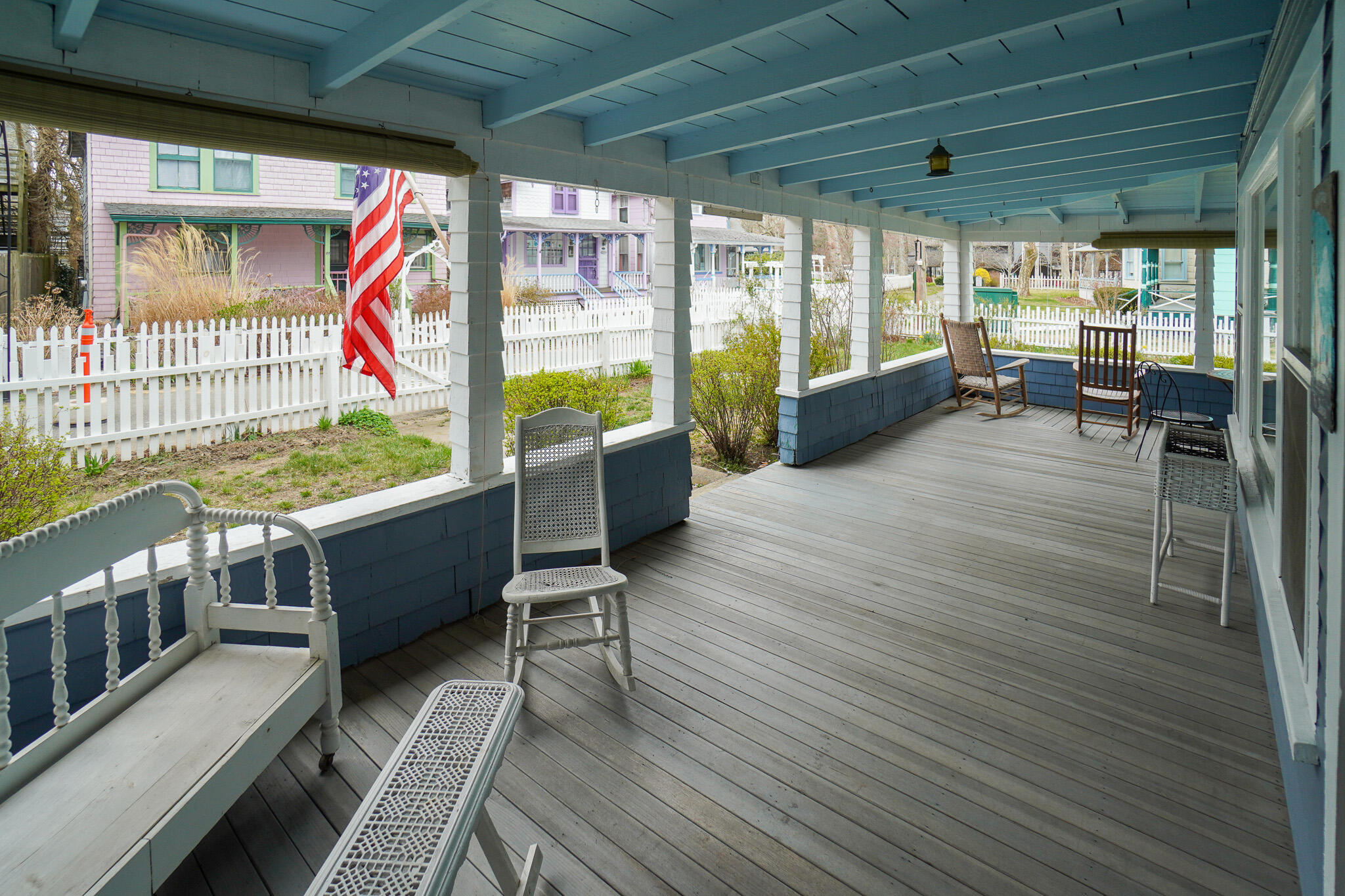 5 Tabernacle Avenue Oak Bluffs, MA 02557 - Photo 3 of 37 a outdoor space with seating