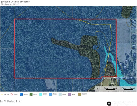 $295,000 | Rayford Shumock Road, Moss Point, MS 39562
