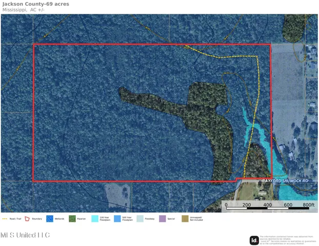 $319,500 | Rayford Shumock Road, Moss Point, MS 39562