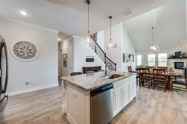 a view of swimming pool with outdoor seating