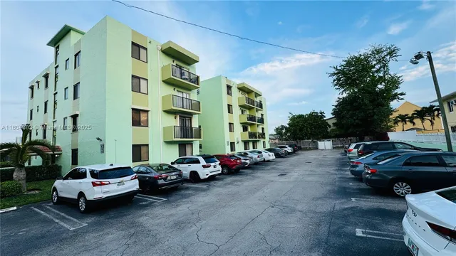 a cars parked in front of a building