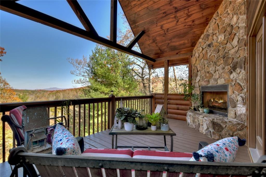 2487 Bullen Gap Road Blue Ridge, GA 30513 - Photo 1 of 1 a view of balcony with furniture