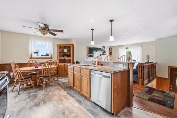 19 Yankee Ridge Road Mercer, PA 16137 - Photo 14 of 42 a open kitchen with stainless steel appliances granite countertop a stove and a refrigerator