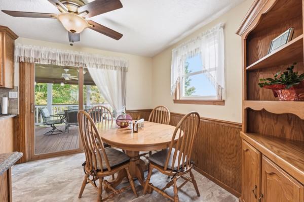 19 Yankee Ridge Road Mercer, PA 16137 - Photo 16 of 42 a view of a dining room with furniture window and outside view