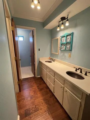 a room with storage and utility