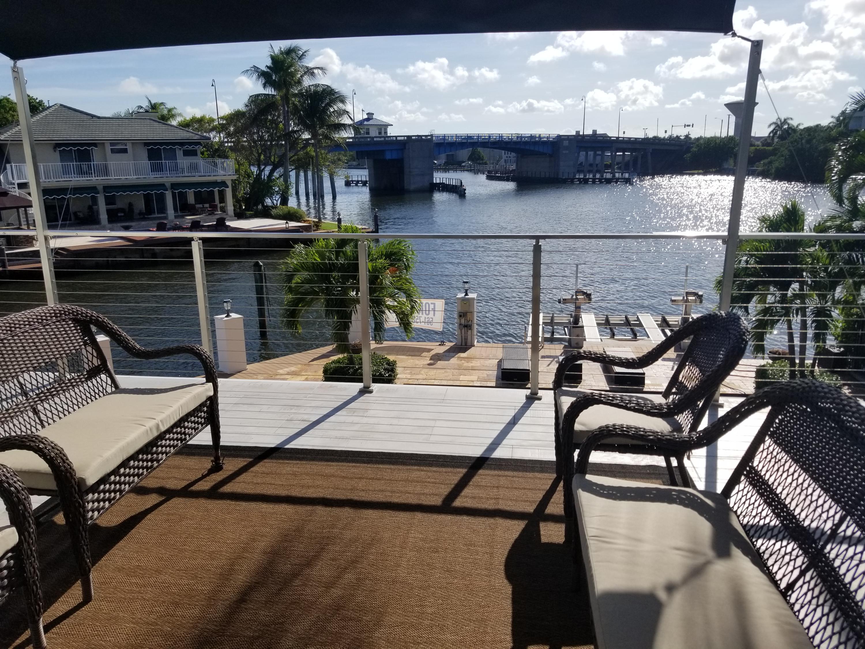 35 Ixora Way Ocean Ridge, FL 33435 - Photo 16 of 41 Upper Master Balcony View