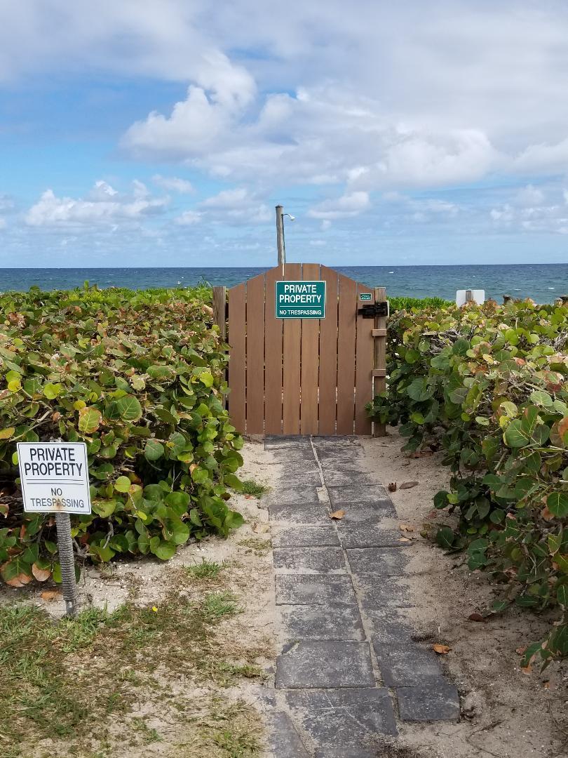 35 Ixora Way Ocean Ridge, FL 33435 - Photo 39 of 41 Private Gate