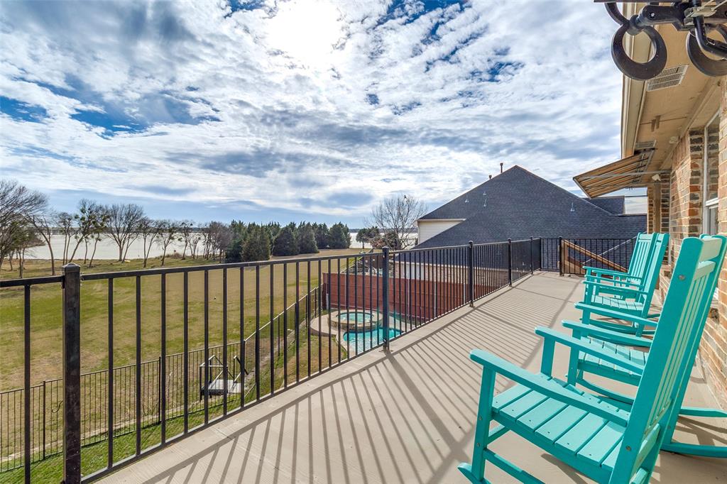 1802 Benedict Court Rowlett, TX 75088 - Photo 26 of 30 a view of a wooden bridge from a balcony