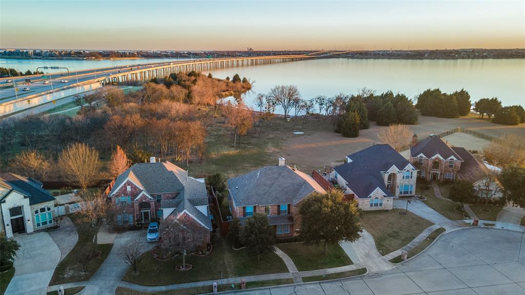 1802 Benedict Court Rowlett, TX 75088 - Photo 29 of 30 an aerial view of houses with outdoor space