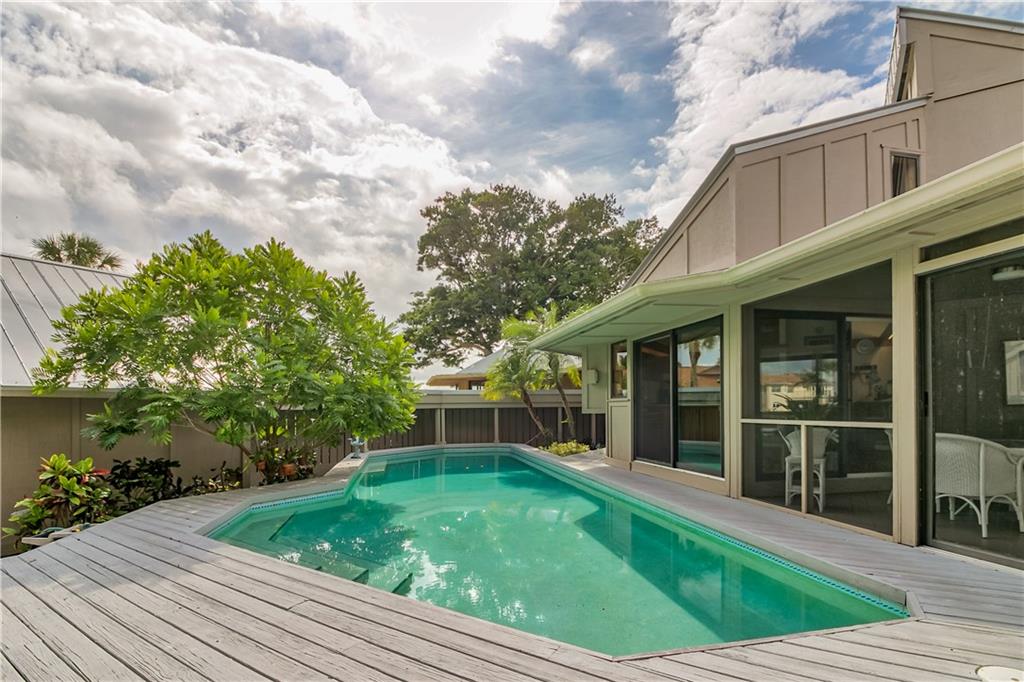 23 Simara Street Stuart, FL 34996 - Photo 12 of 37 Heated pool and deck