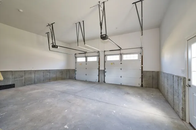 a view of a room with window