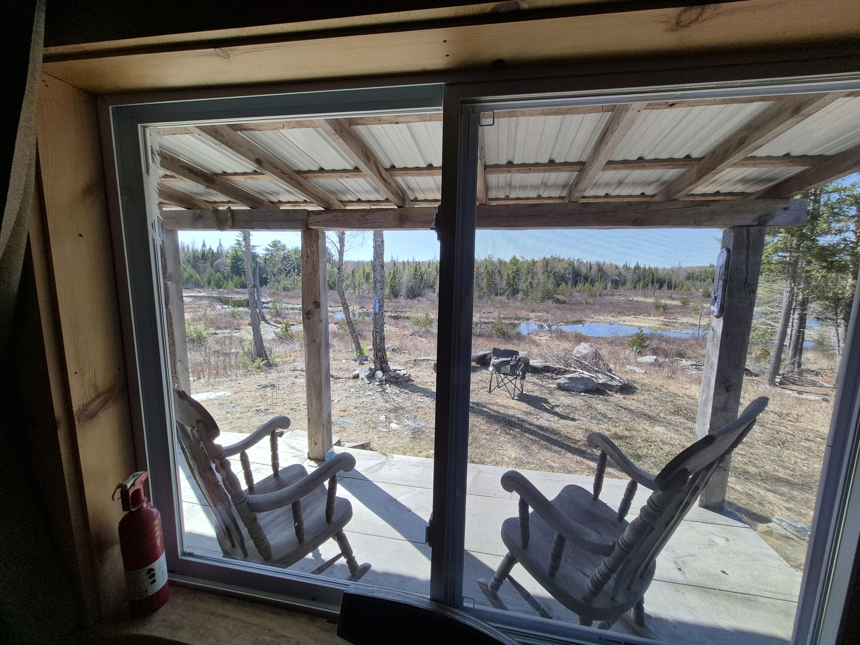 M12-l22-23 Merrill Road Stetson, ME 04488 - Photo 22 of 48 22 view from kitchen window