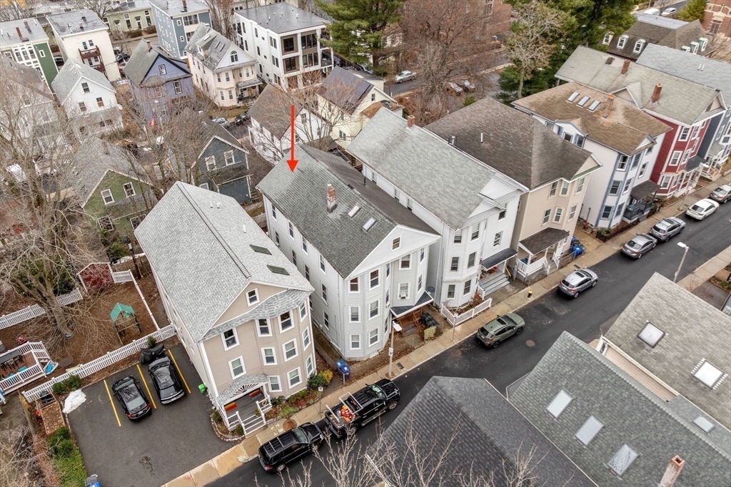 8 Haverford Street Boston, MA 02130 - Photo 31 of 34 an aerial view of a house with a mountain view