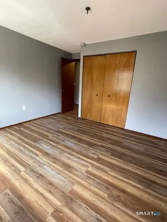 a view of a room with an empty space
