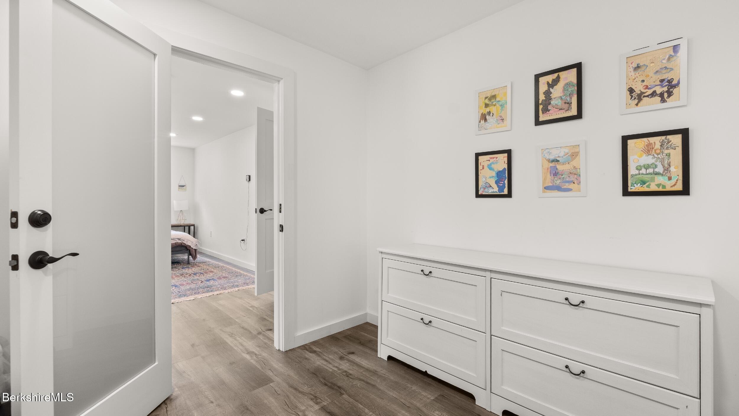 418 Monterey Road Great Barrington, MA 01230 - Photo 16 of 28 a view of a hallway with closet area