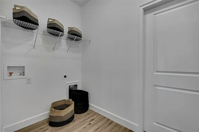 a view of a room with an outdoor space