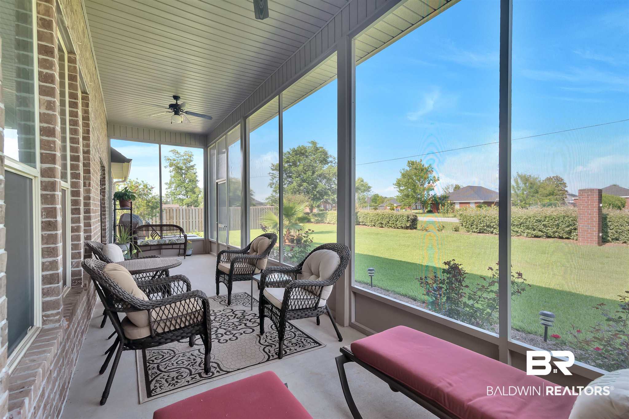 Screened porch