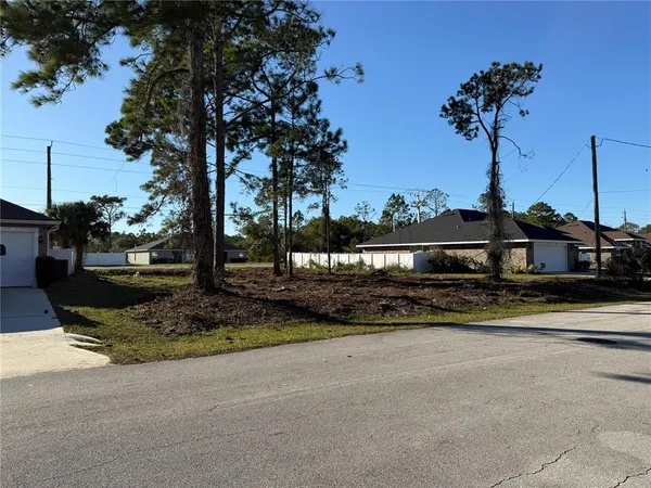a view of a house with a yard and large tree