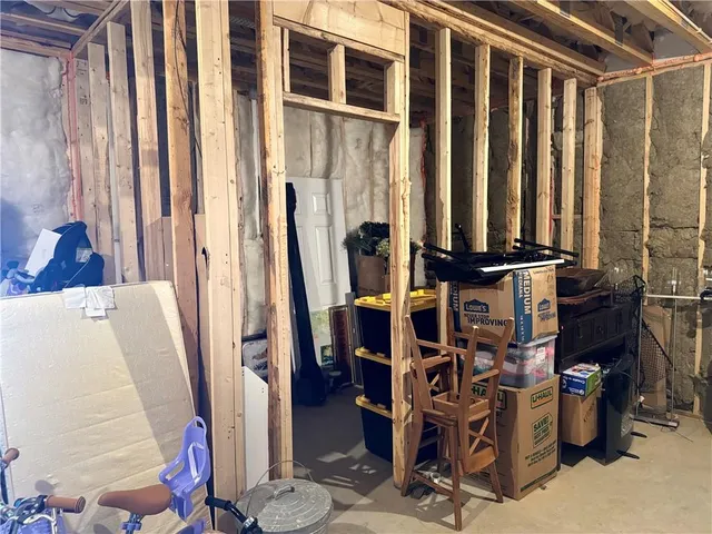 a view of storage and utility room