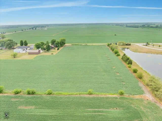 a view of an ocean and beach
