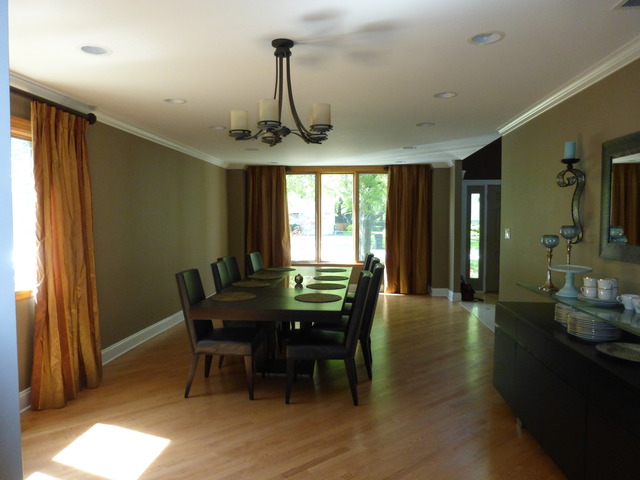 2928 Covert Road Glenview, IL 60025 - Photo 6 of 23 a view of a dining room with furniture