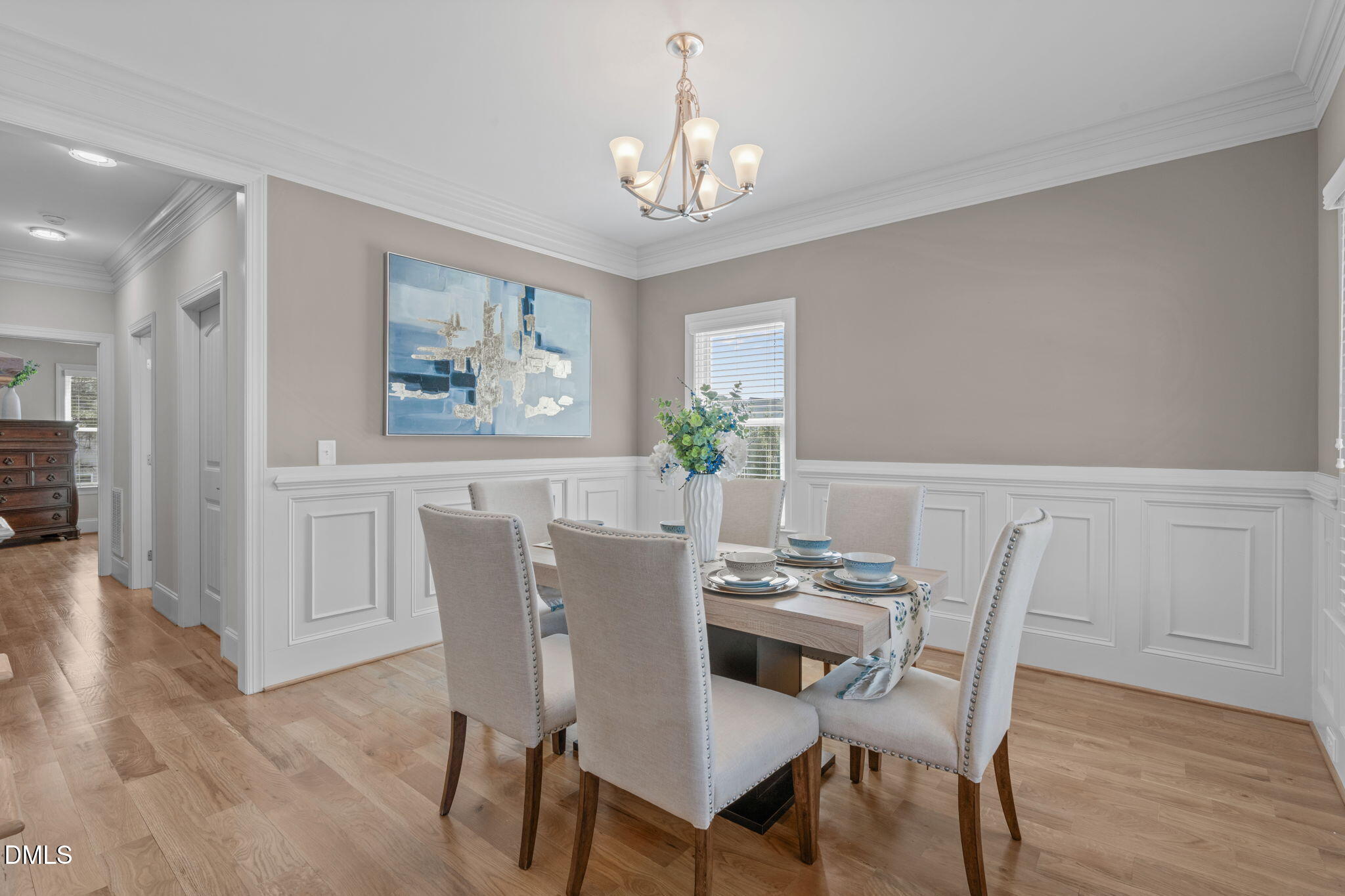 261 Character Drive Rolesville, NC 27571 - Photo 14 of 61 a dining room with furniture and window