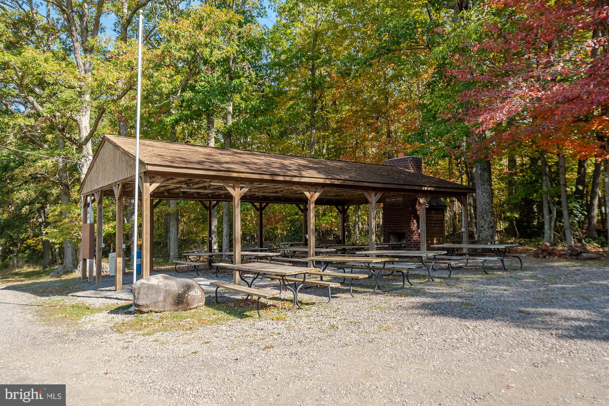 27 Gobbler Run Road Oakland, MD 21550 - Photo 17 of 24 Charming pavilion amid autumn hues.