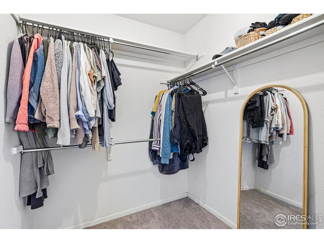 1273 Trail Ridge Road Longmont, CO 80504 - Photo 24 of 44 A large, walk-in closet provides plenty of space in the primary suite.