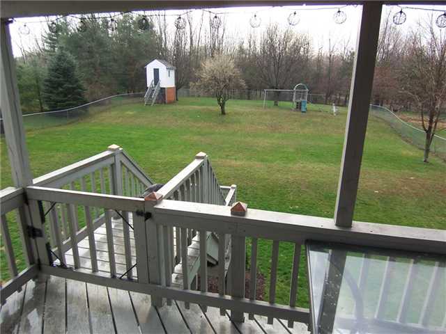 693 Yellow Mills Road Macedon, NY 14522 - Photo 4 of 16 Yard/Garden. The view from the elevated deck acces