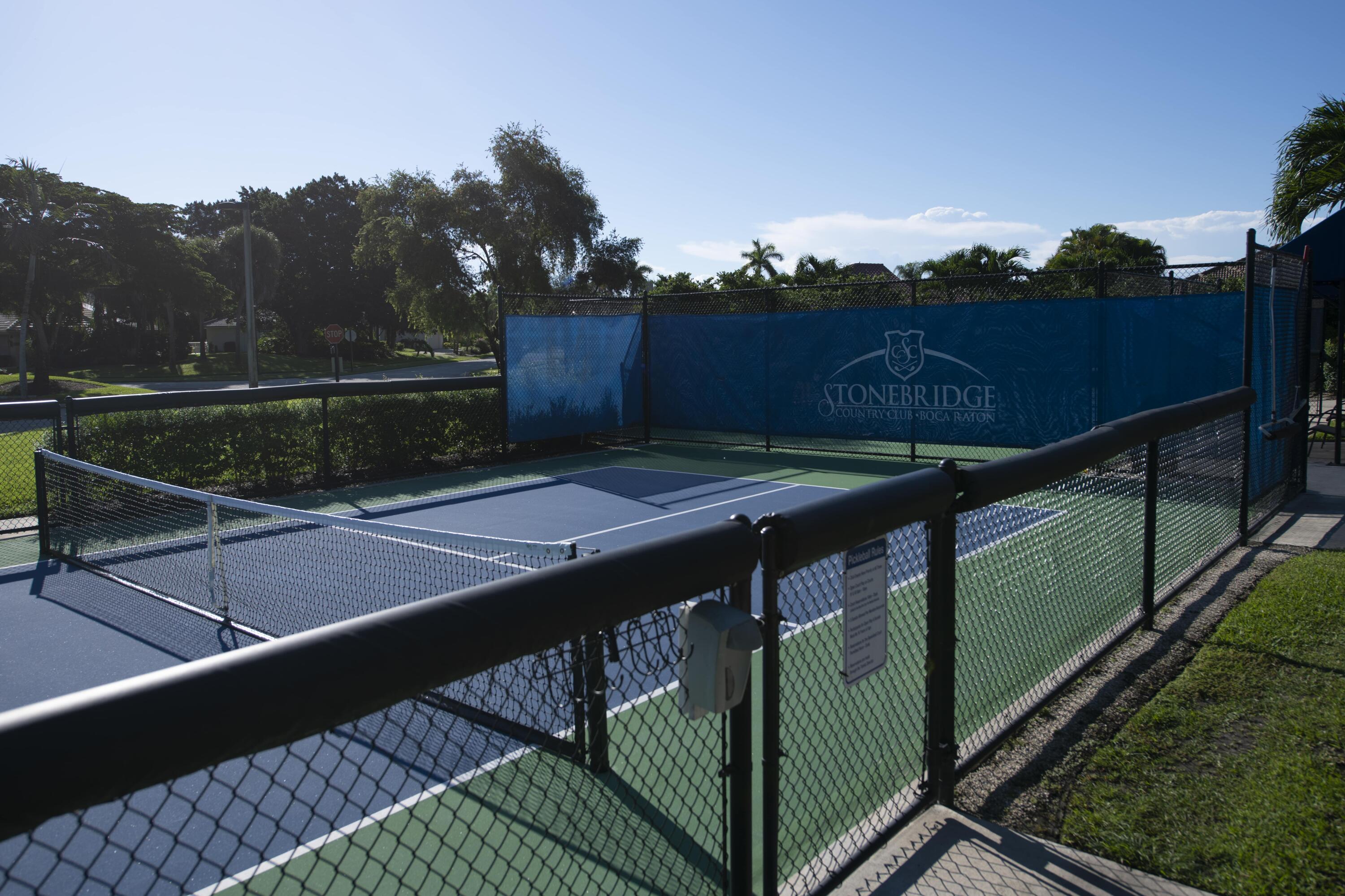 10403 Stonebridge Boulevard Boca Raton, FL 33498 - Photo 48 of 51 Har-Tru Tennis Courts