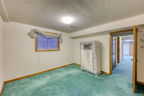 a view of yard with green space