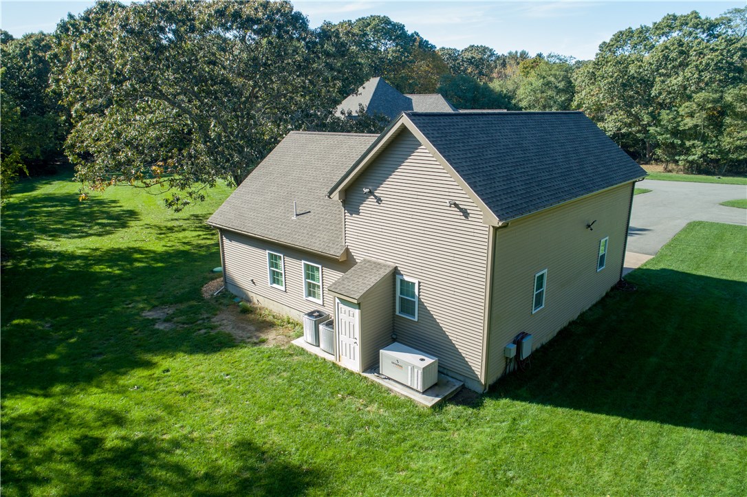 42 Pojac Point Road North Kingstown, RI 02852 - Photo 36 of 40 Rear of Guest House with Whole House Generator