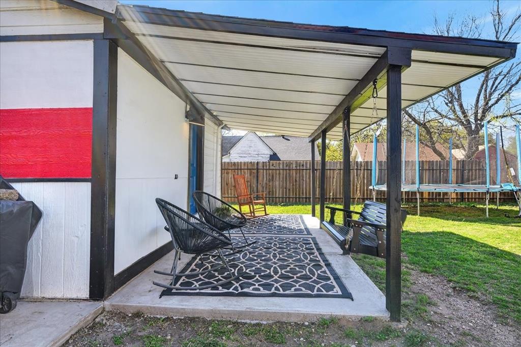124 West Travis Dublin, TX 76446 - Photo 24 of 30 a view of an outdoor sitting area with a tub