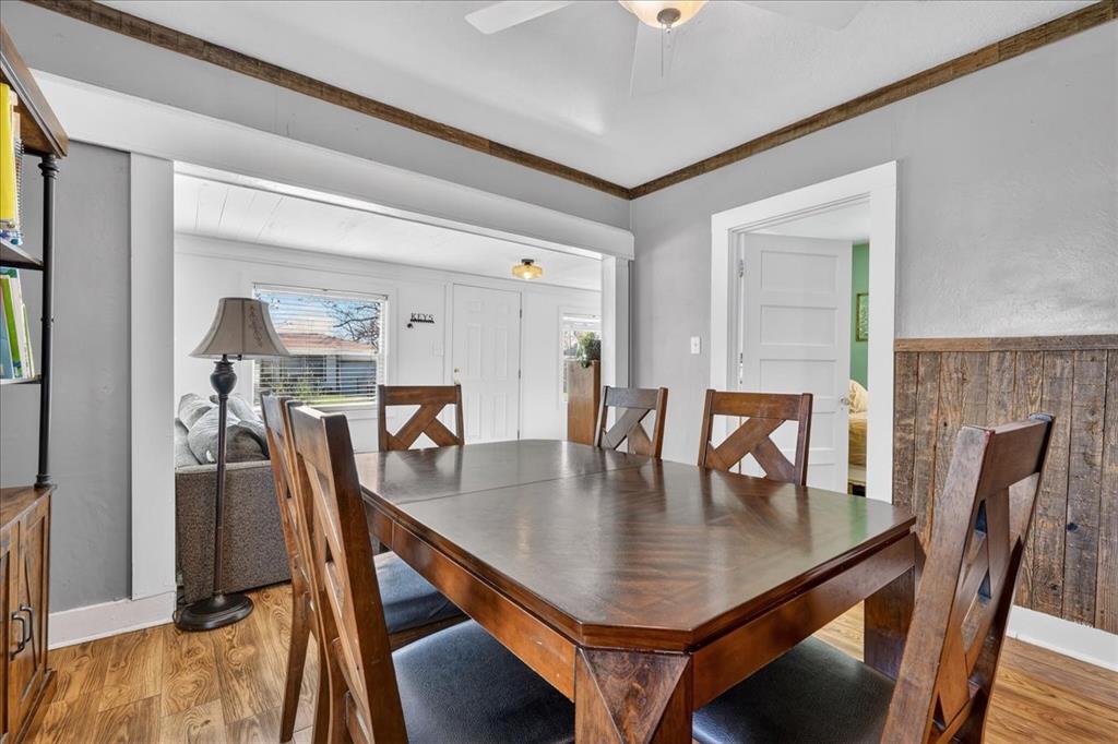 124 West Travis Dublin, TX 76446 - Photo 10 of 30 a dining room with furniture and window