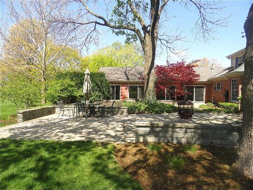 348 Firth Road Inverness, IL 60067 - Photo 16 of 16 front view of a house with a yard