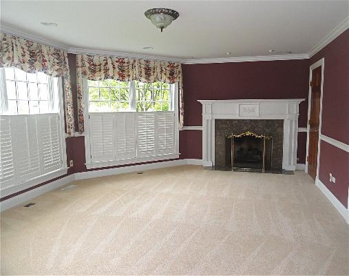 348 Firth Road Inverness, IL 60067 - Photo 9 of 16 an empty room with furniture and fireplace