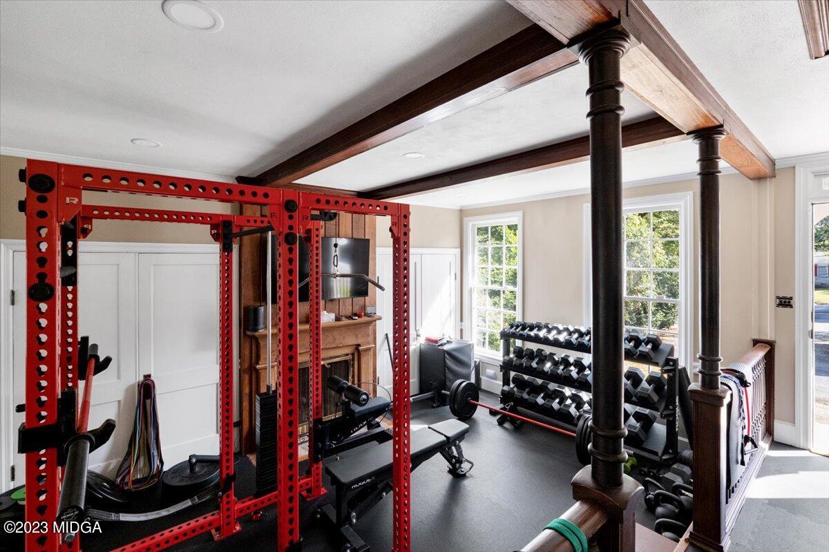 394 Overlook Road Macon, GA 31204 - Photo 21 of 29 a view of walk in closet with clothes and shoes