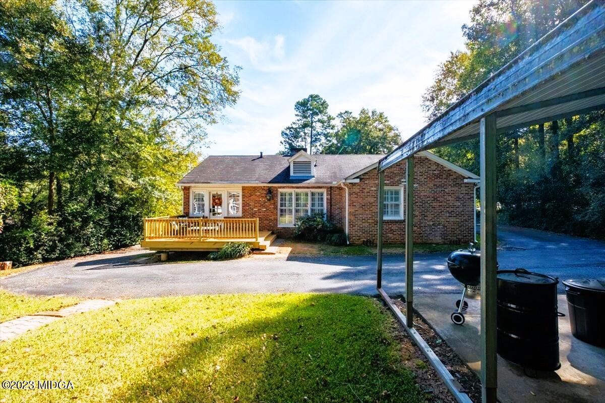 394 Overlook Road Macon, GA 31204 - Photo 26 of 29 a view of a house with a yard