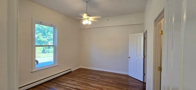 wooden floor in an empty room